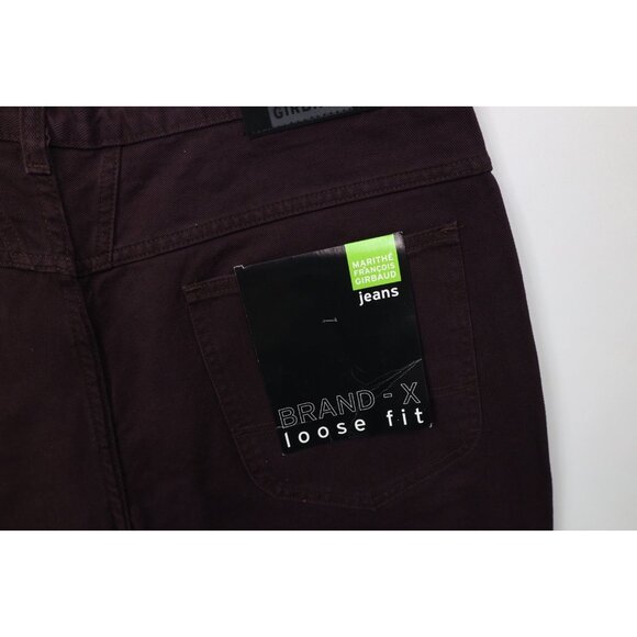 Deadstock Vintage 90s Marithe Francois Girbaud Mens 40x35 Baggy Wide Leg Jeans - Picture 15 of 16